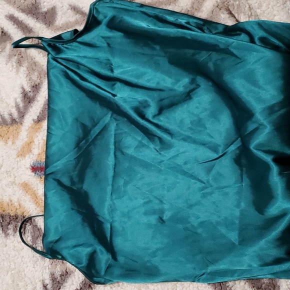 Amazon Dresses Green Silk Slip Dress Poshmark